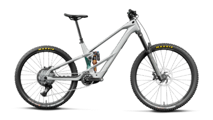 WILD LT M20 MULLET E-Mountainbike Fully Smooth Silver (Matt) - Escape Green C. View (Gloss) (2027)