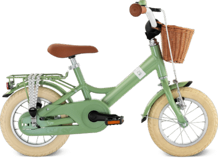 YOUKE 12 Classic Alu Kinderfahrrad retro grün (2026)