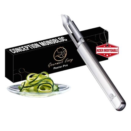 Éplucheur à pommes de terre et légumes Acier inoxydable Gourmet Easy