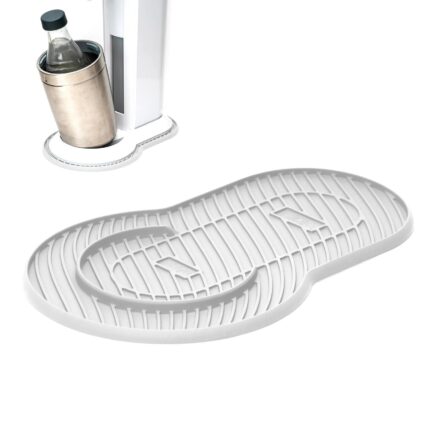 Mixcover Silicone Drip Mat for SodaStream Crystal White