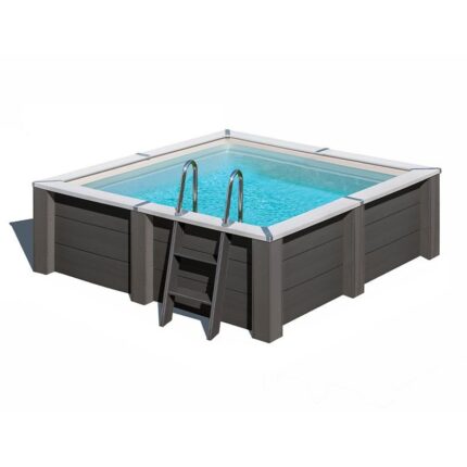 Gre Avant-Garde Nova Square Composite Swimming Pool 3.15 x 3.15 x 0.96m