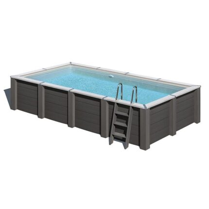 Gre Avant-Garde Nova Rectangular Composite Swimming Pool 5.95 x 3.15 x 1.26m
