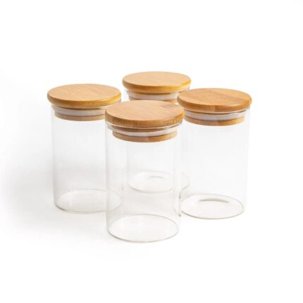 Thermotasty Round Storage Jars 6.5x10cm Set of 4